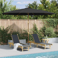 Parasol Met Houten Paal 350 Cm