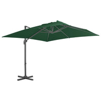 Zwevende Parasol Met Aluminium Paal 4X3 M