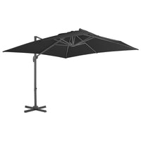 Zwevende Parasol Met Aluminium Paal 4X3 M