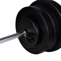 Trainingsbank Met Halterset 60,5 Kg