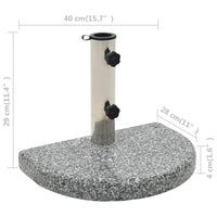 Parasolvoet Gebogen 10 Kg Graniet