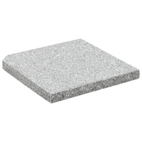 Parasolvoetplaat Vierkant 25 Kg Graniet