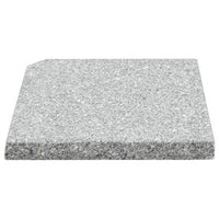 Parasolvoetplaat Vierkant 25 Kg Graniet