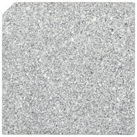 Parasolvoetplaat Vierkant 25 Kg Graniet