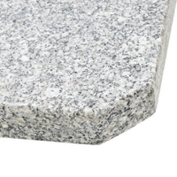 Parasolvoetplaat Vierkant 25 Kg Graniet