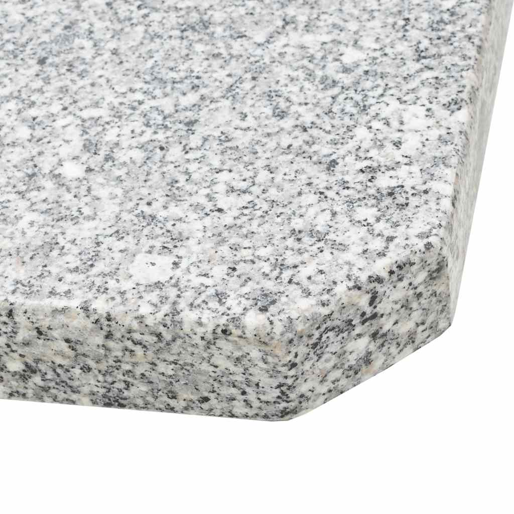 Parasolvoetplaat Vierkant 25 Kg Graniet