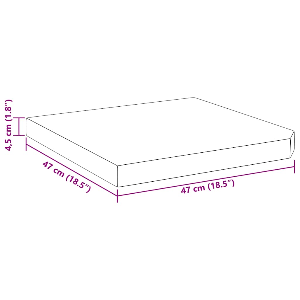 Parasolvoetplaat Vierkant 25 Kg Graniet