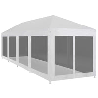 Partytent Met 10 Mesh Zijwanden Hdpe Kleurig