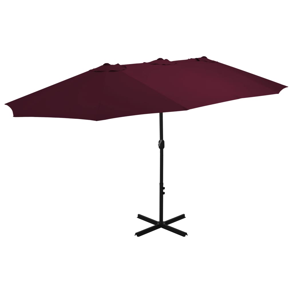 Parasol Met Aluminium Paal 460X270 Cm