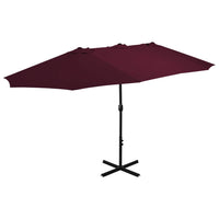 Parasol Met Aluminium Paal 460X270 Cm