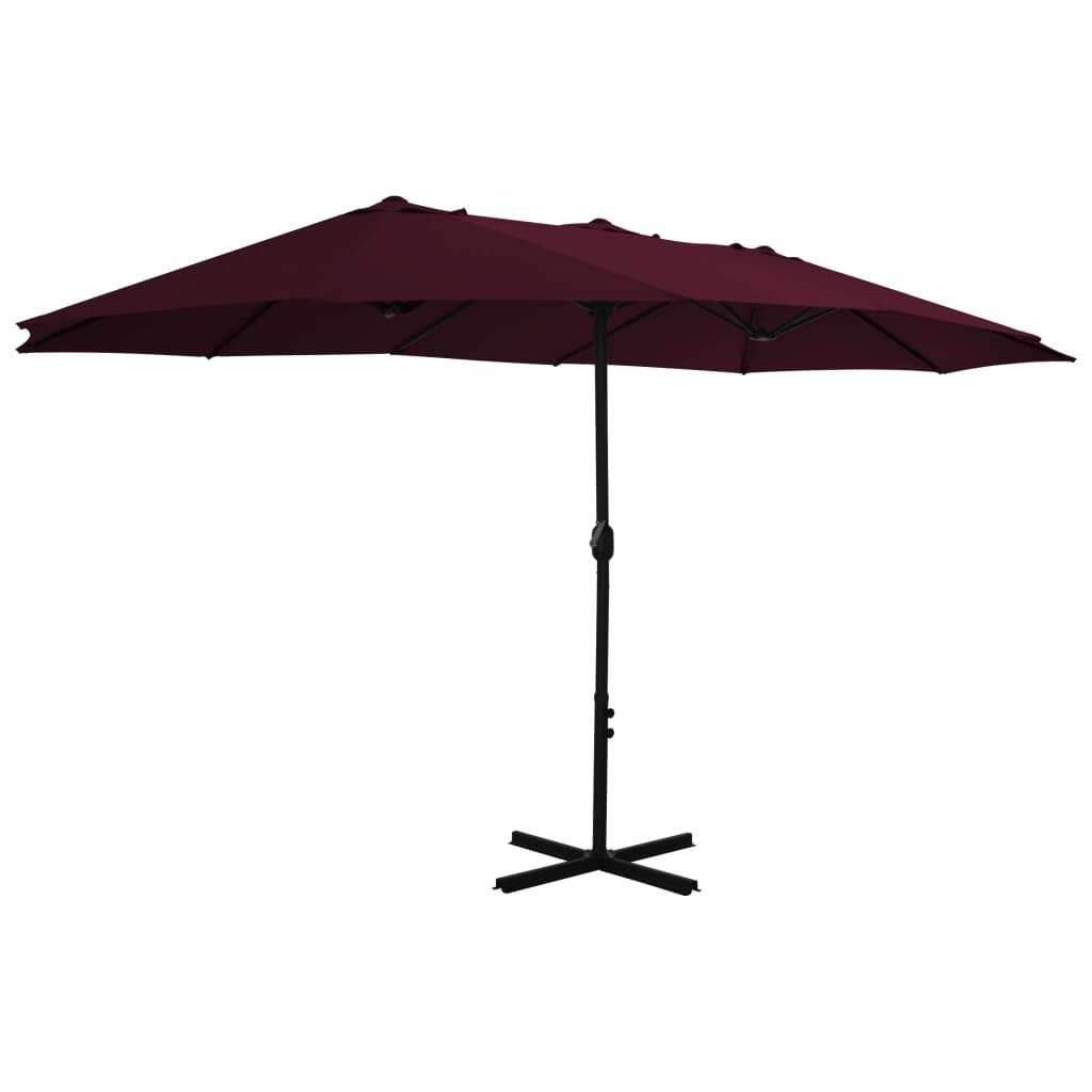 Parasol Met Aluminium Paal 460X270 Cm