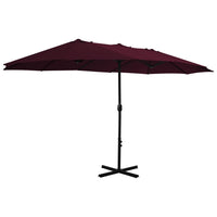 Parasol Met Aluminium Paal 460X270 Cm