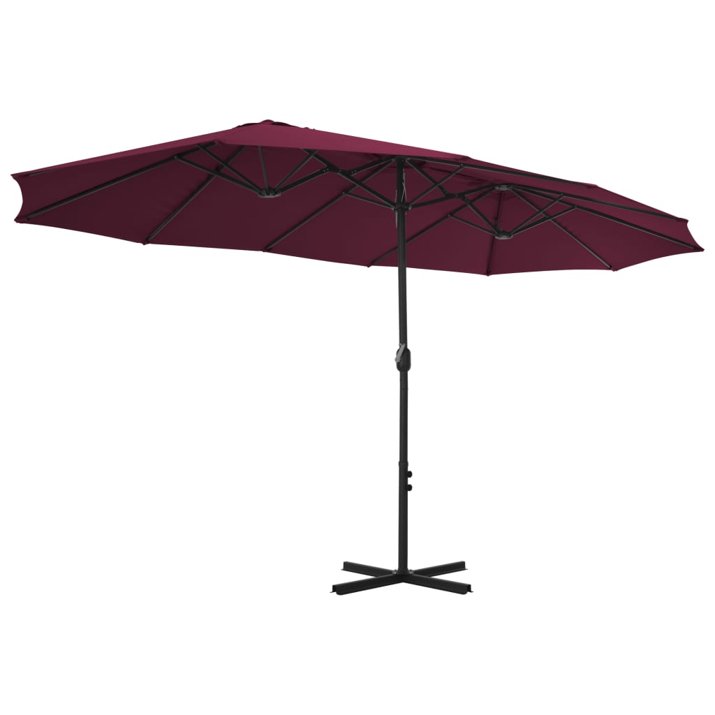 Parasol Met Aluminium Paal 460X270 Cm