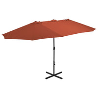 Parasol Met Aluminium Paal 460X270 Cm