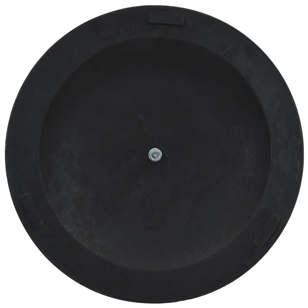 Parasolvoet Polyresin Bronskleurig