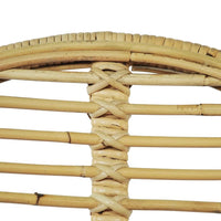 Eetkamerstoelen Rattan Natuurlijk 6 St