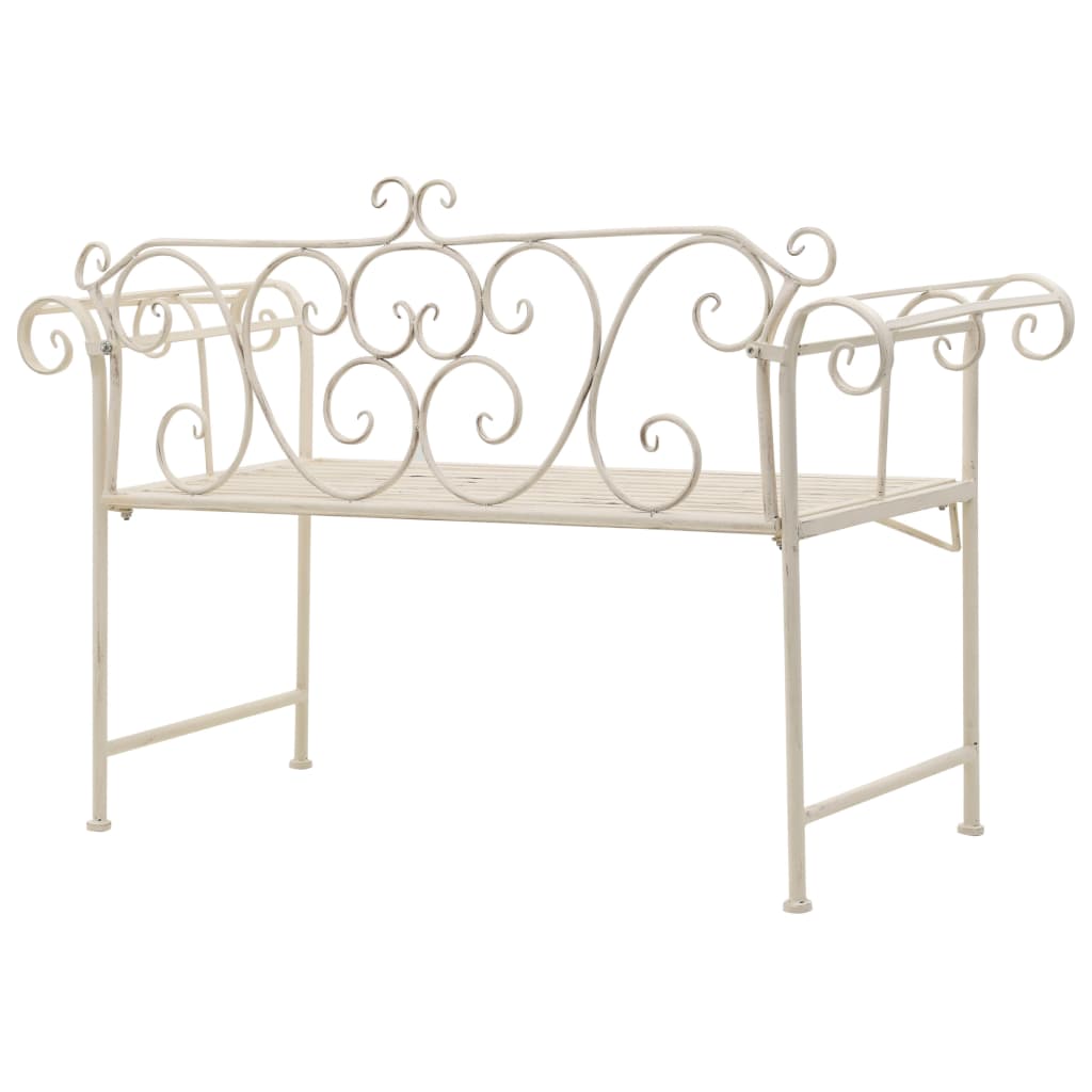Tuinbank 132 Cm Metaal Antiek