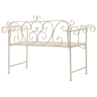 Tuinbank 132 Cm Metaal Antiek