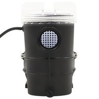 Zwembadpomp Met Timer 0,25 Pk 8000 L/U Zwart