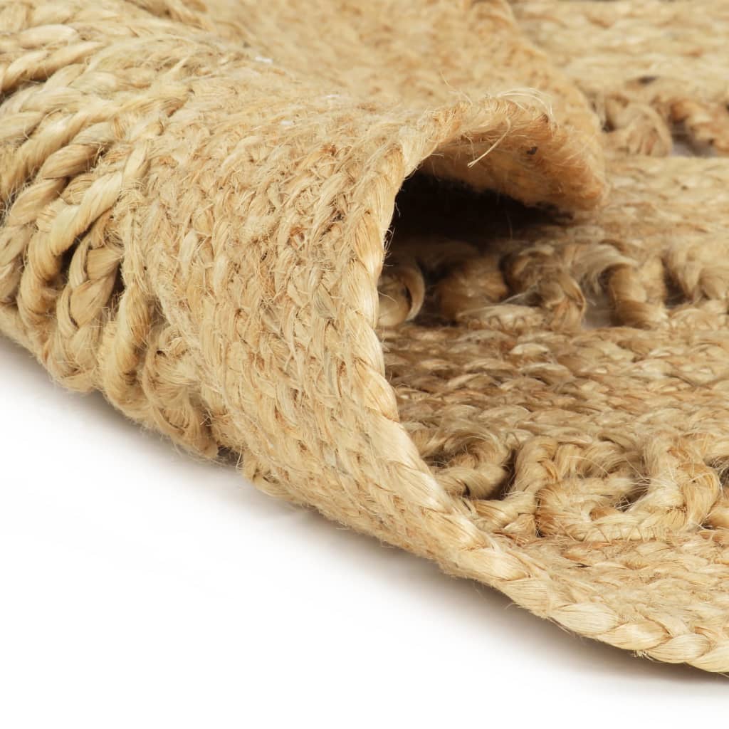 Vloerkleed Handgemaakt Gevlochten Jute
