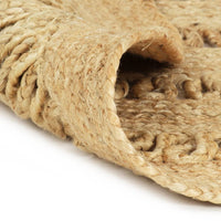 Vloerkleed Handgemaakt Gevlochten Jute