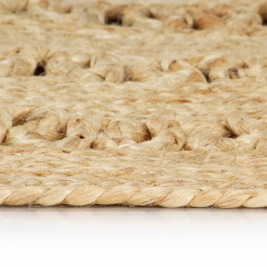 Vloerkleed Handgemaakt Gevlochten Jute