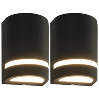 Buitenwandlamp Gegoten Aluminium Zwart