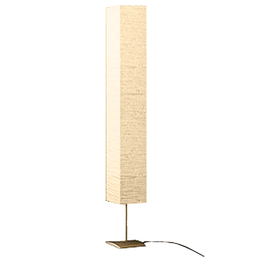 Vloerlamp Met Stalen Standaard Beige Groen