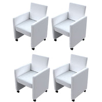 Eetkamerstoelen Kunstleer