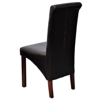 Eetkamerstoelen Kunstleer