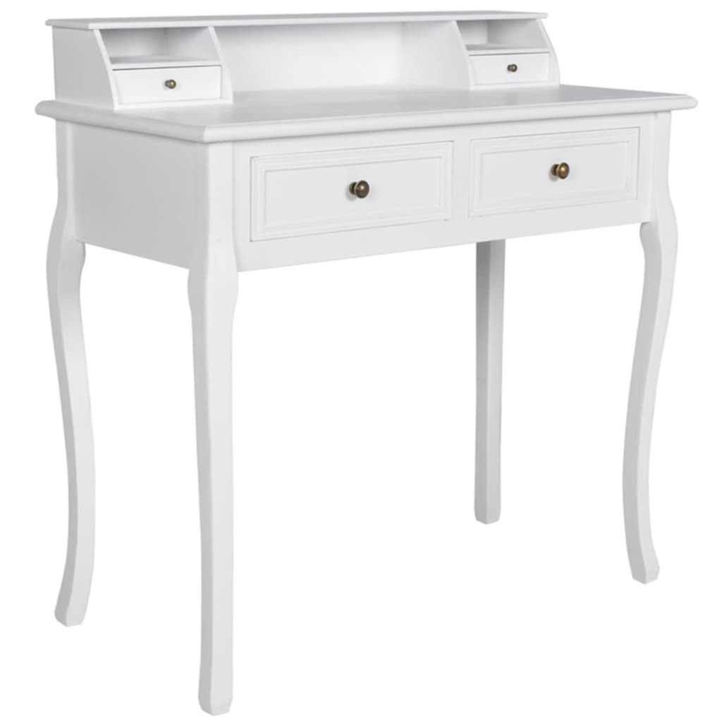 Kaptafel Femke Met Lades Wit