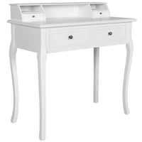 Kaptafel Femke Met Lades Wit