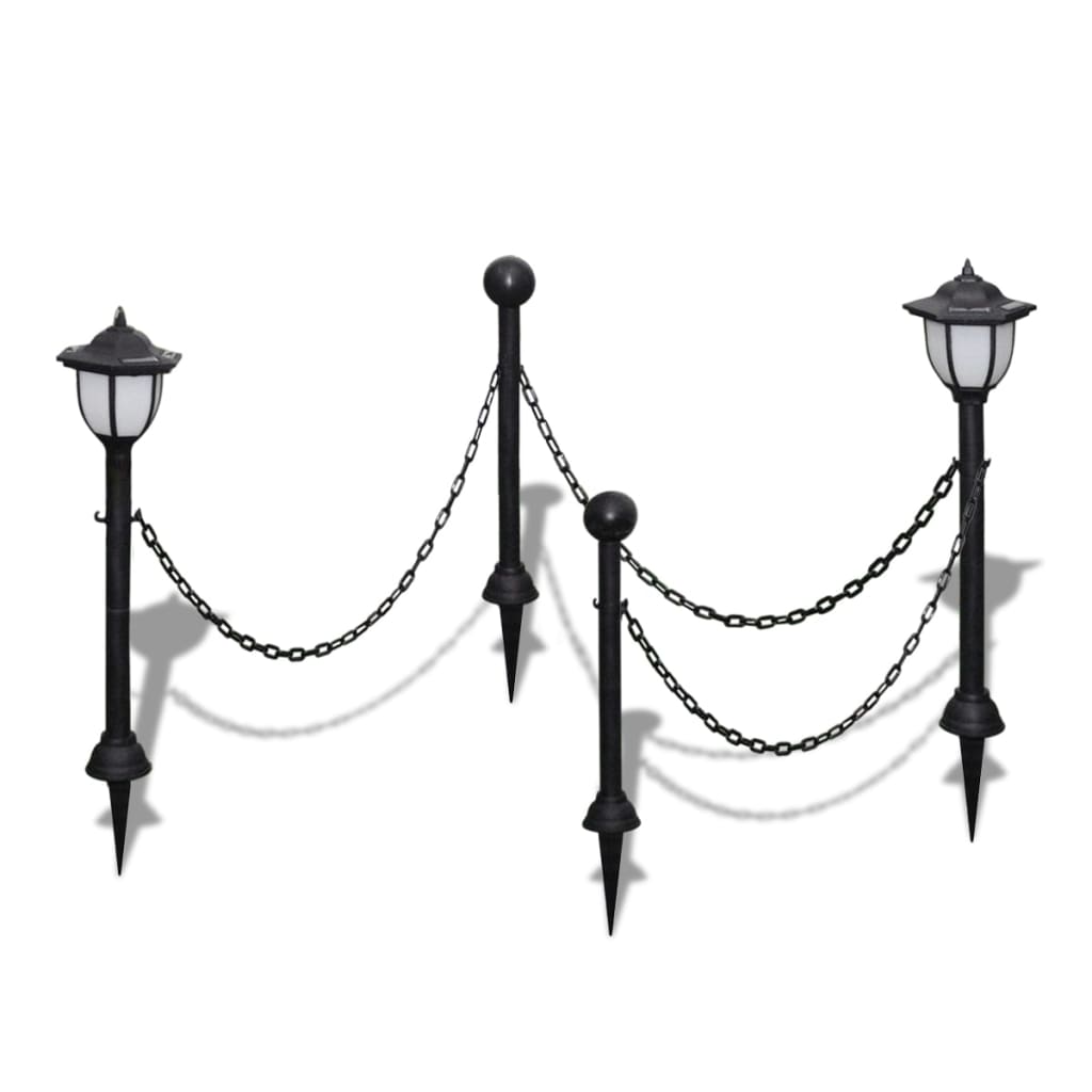 Hekwerk Met 2 Solarlampen