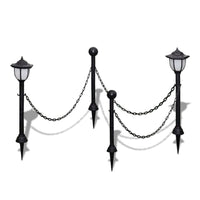 Hekwerk Met 2 Solarlampen