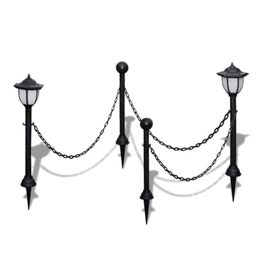 Hekwerk Met 2 Solarlampen
