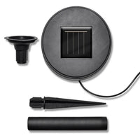 Solarbollampen Led Met Grondankers En Zonnepaneel