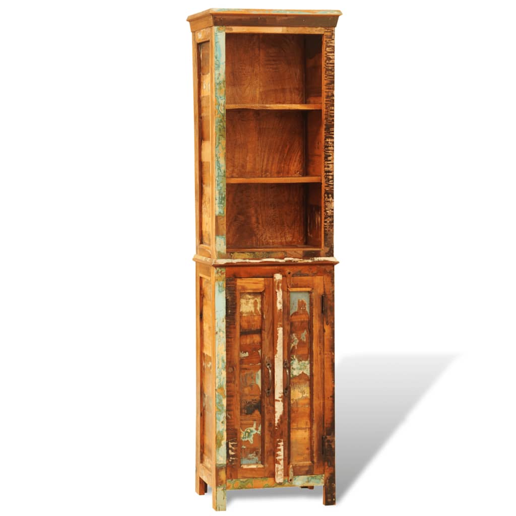 Boekenkast 50X30X180 Cm Massief Mangohout