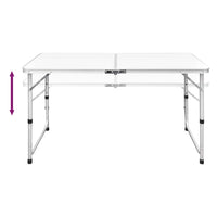 Campingtafel Inklapbaar En Verstelbaar Aluminium