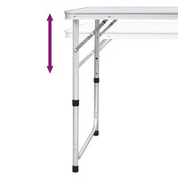 Campingtafel Inklapbaar En Verstelbaar Aluminium