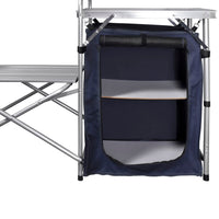 Campingkeuken Inklapbaar Met Windscherm Aluminium