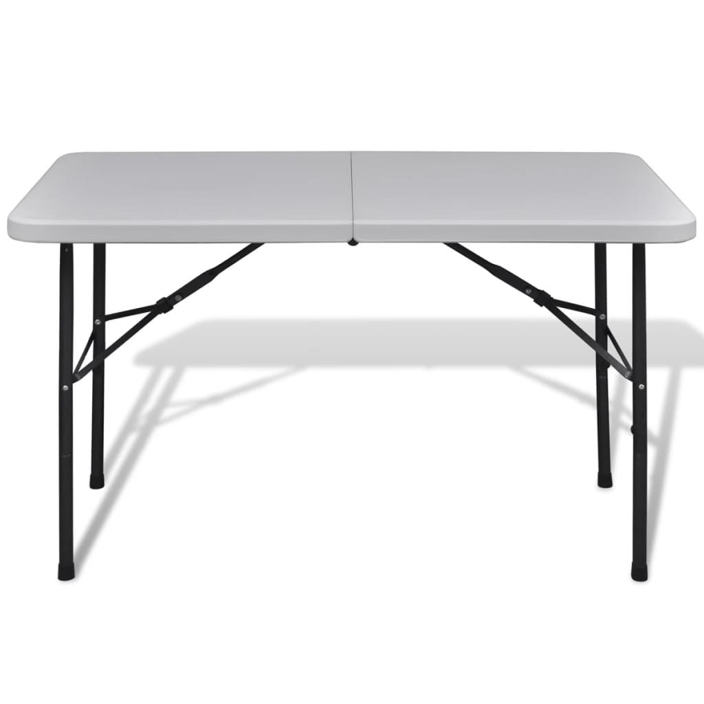 Klaptafel Voor Buiten 122 Cm Hdpe Wit