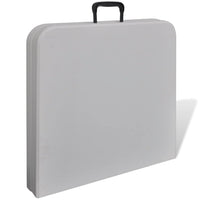 Klaptafel Voor Buiten 122 Cm Hdpe Wit