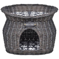 Kattenbed/Huis/Krabpaal Met Kussen Wilgen