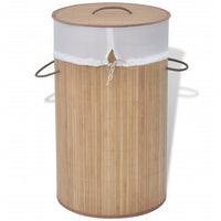Wasmand Rond Bamboe