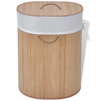 Wasmand Rond Bamboe