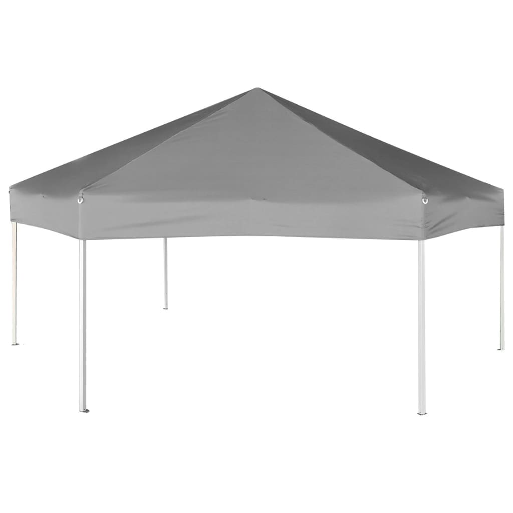 Partytent Pop-Up Zeshoekig Met 6 Zijwanden 3,6X3,1 M