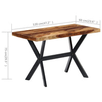 Eettafel Massief Acaciahout