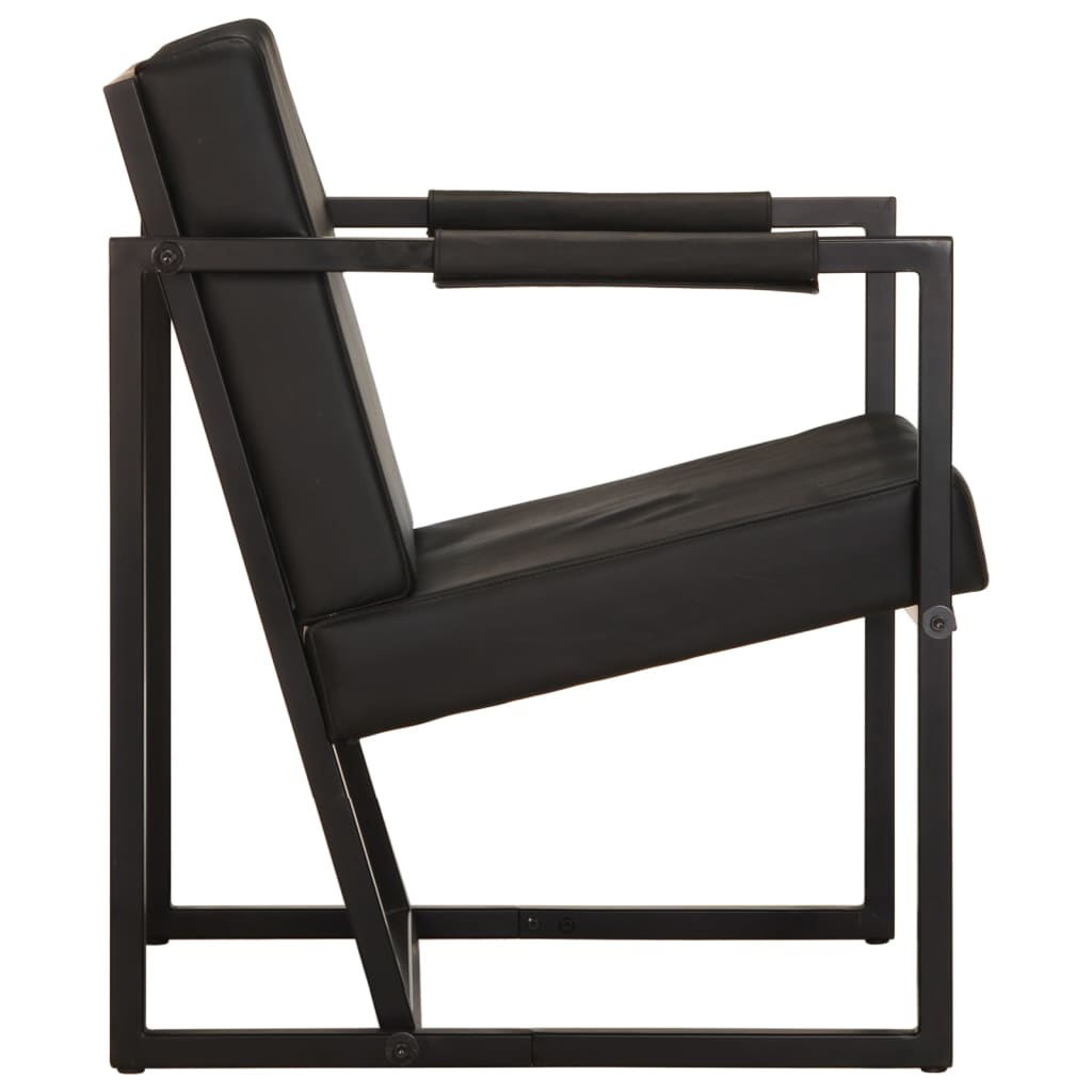 Fauteuil Echt Leer