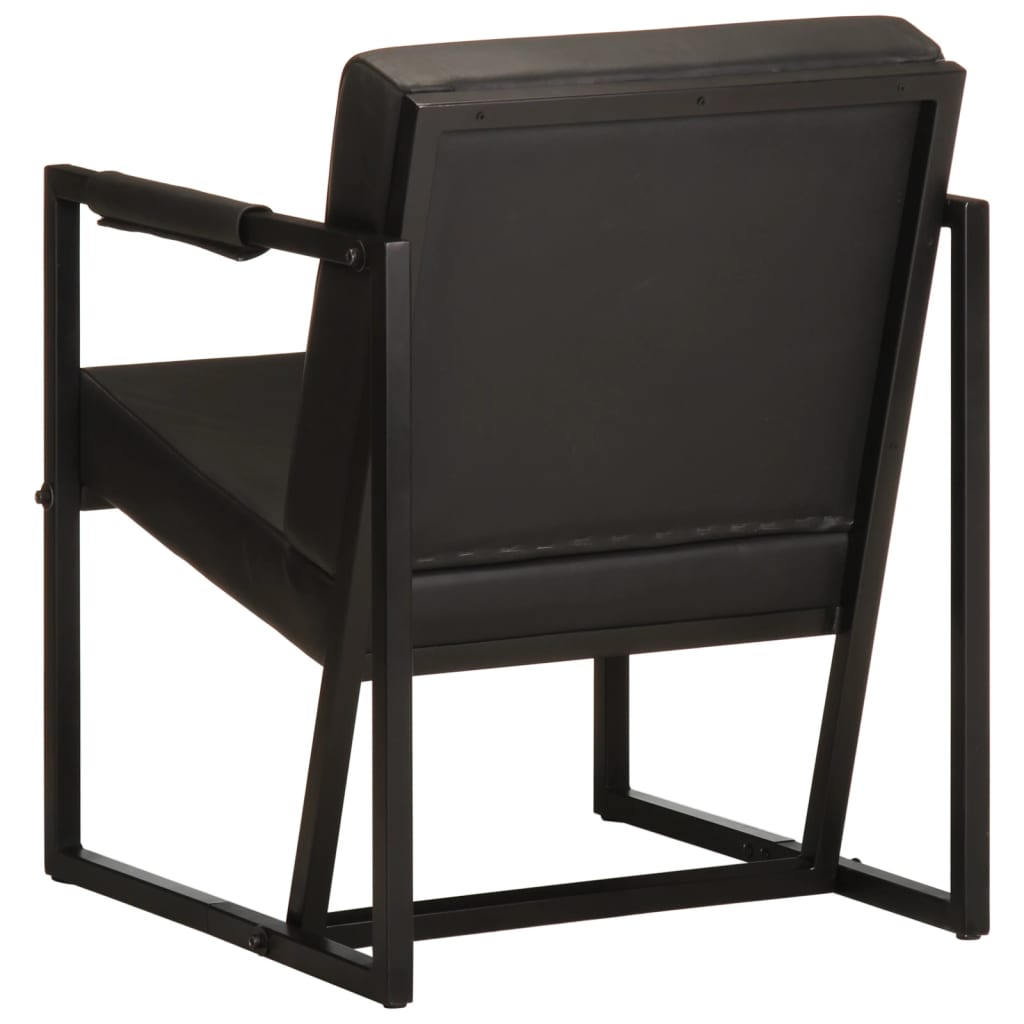 Fauteuil Echt Leer