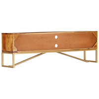 Tv-Meubel 140X30X45 Cm Massief Acaciahout